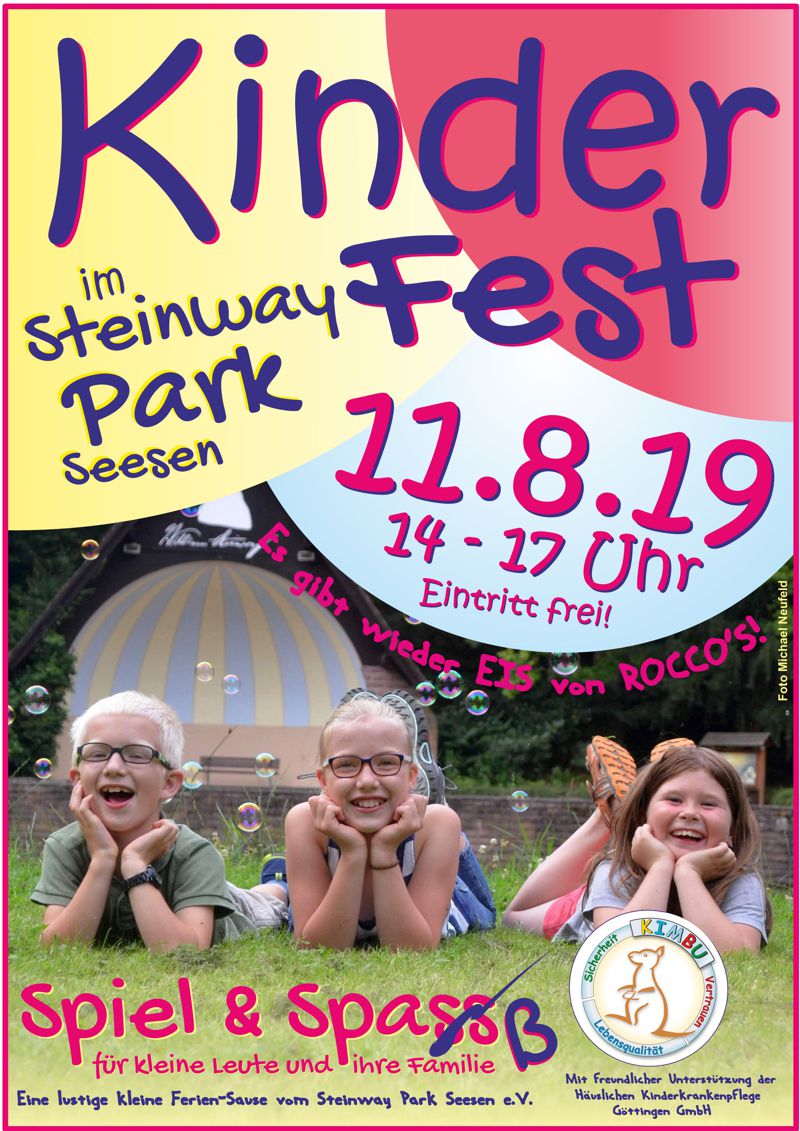 Kinderfest Steinway Park Seesen 11. August 2019